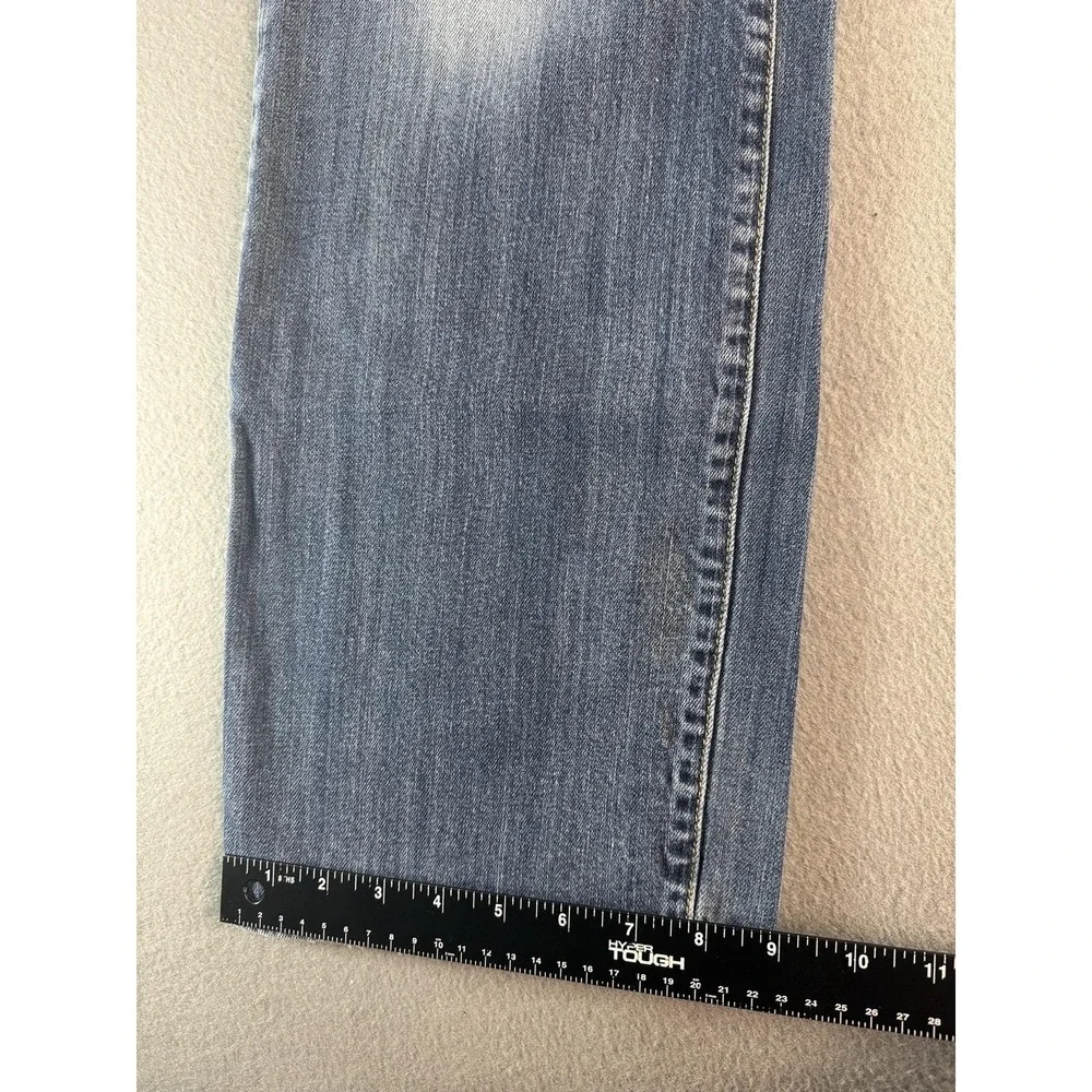 Lucky Brand 361 Vintage Straight Jeans Mens 34x30 Medium Wash Blue Denim Casual